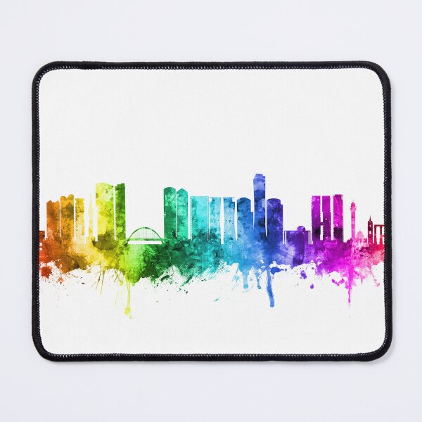 Item preview, Tel Aviv Israel Skyline designed and sold by ArtPrints.