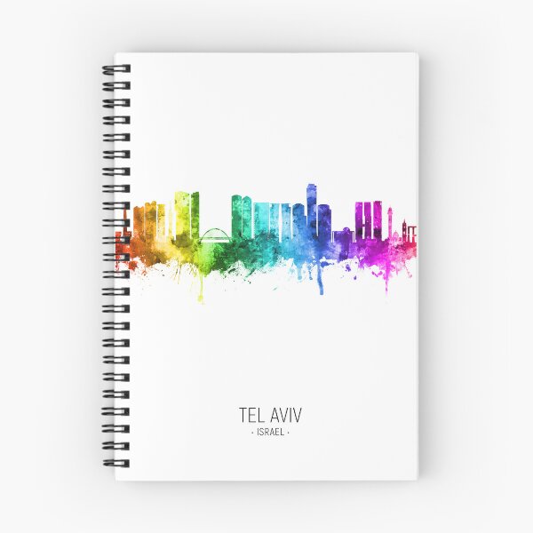Item preview, Tel Aviv Israel Skyline designed and sold by ArtPrints.