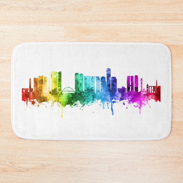 Item preview, Tel Aviv Israel Skyline designed and sold by ArtPrints.