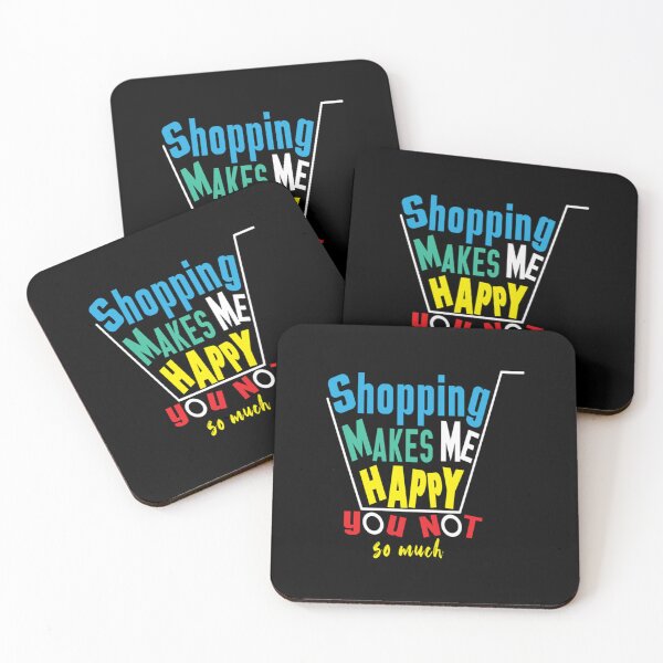 Item preview, shopping makes me happy you not so much  designed and sold by Ajdore82.