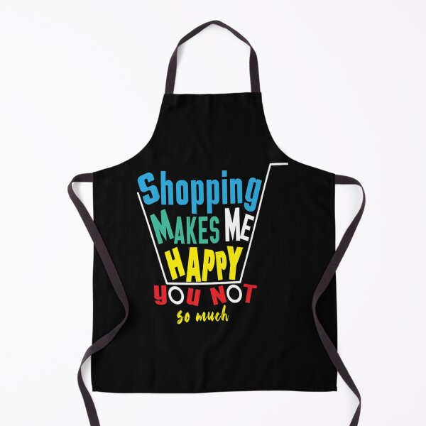 Item preview, shopping makes me happy you not so much designed and sold by Ajdore82.