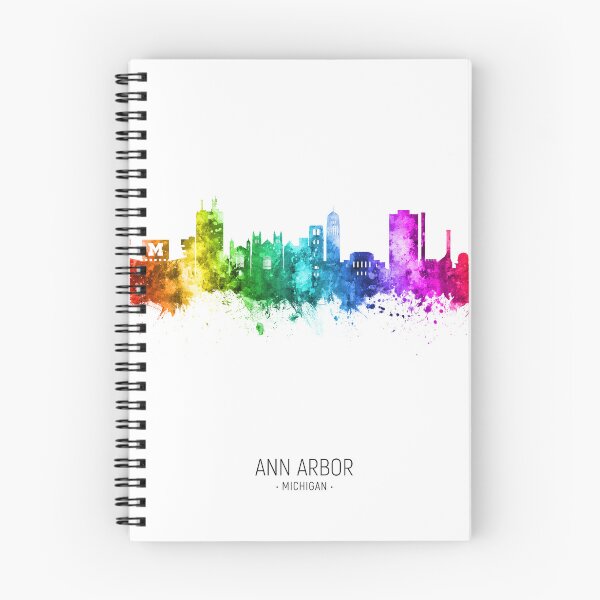 Item preview, Ann Arbor Michigan Skyline designed and sold by ArtPrints.