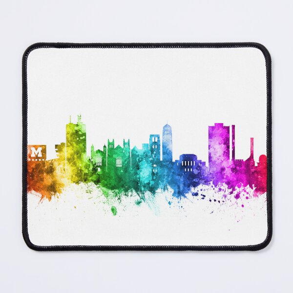 Item preview, Ann Arbor Michigan Skyline designed and sold by ArtPrints.