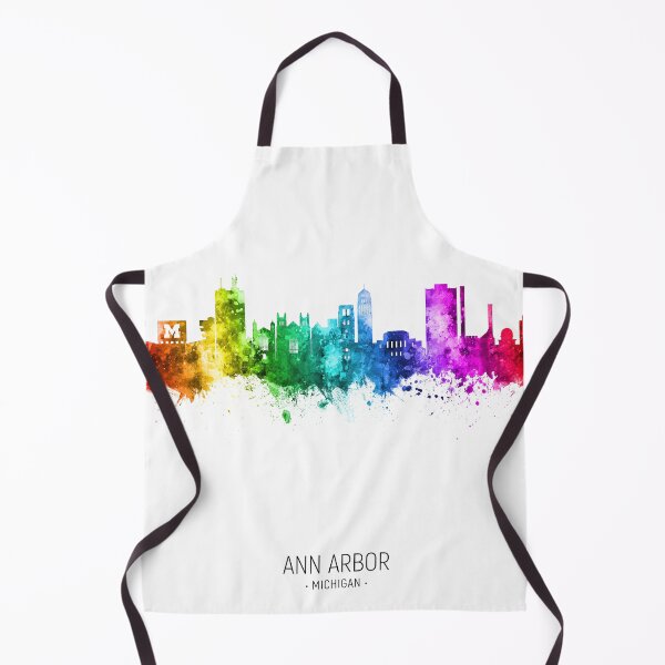 Item preview, Ann Arbor Michigan Skyline designed and sold by ArtPrints.
