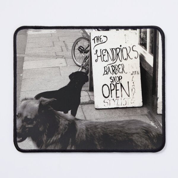 Item preview, Dogs queuing for a haircut in Burslem, Stoke on Trent, UK - 1996 designed and sold by Richard Flint.