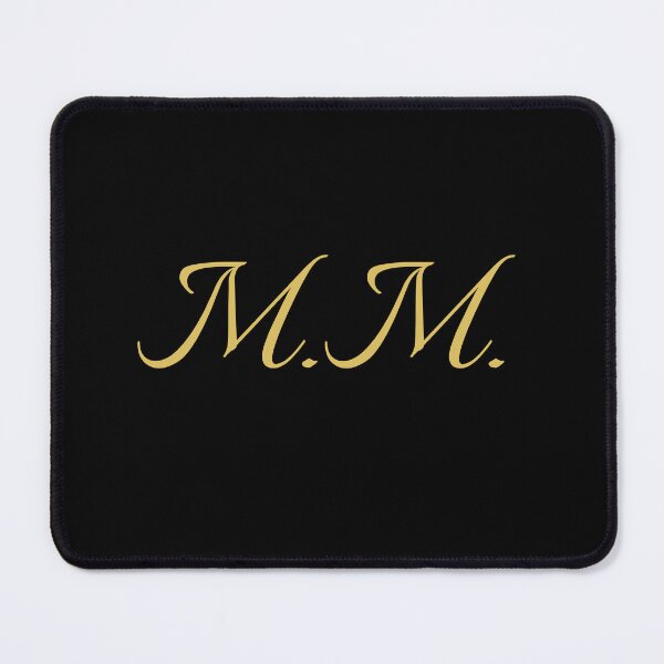 Item preview, MM Initials | Gold Lettering | Personalised Gifts designed and sold by Avo And Sriracha.