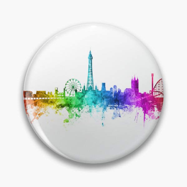 Item preview, Blackpool England Skyline designed and sold by ArtPrints.