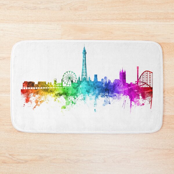 Item preview, Blackpool England Skyline designed and sold by ArtPrints.