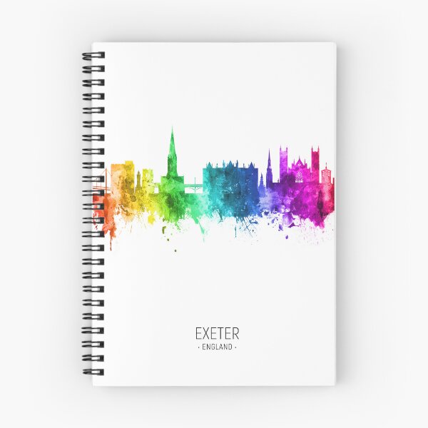 Item preview, Exeter England Skyline designed and sold by ArtPrints.