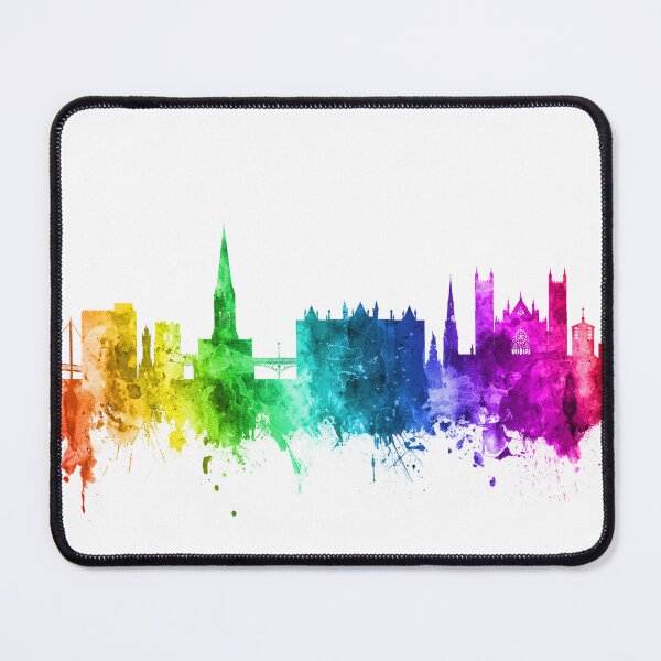Item preview, Exeter England Skyline designed and sold by ArtPrints.