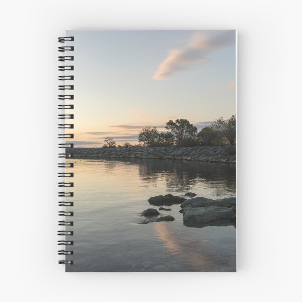 Item preview, Calming Symmetry - Tranquil Lakeside Daybreak Reflected designed and sold by Georgia Mizuleva.