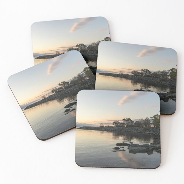Item preview, Calming Symmetry - Tranquil Lakeside Daybreak Reflected designed and sold by Georgia Mizuleva.