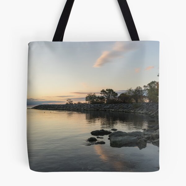 Item preview, Calming Symmetry - Tranquil Lakeside Daybreak Reflected designed and sold by Georgia Mizuleva.