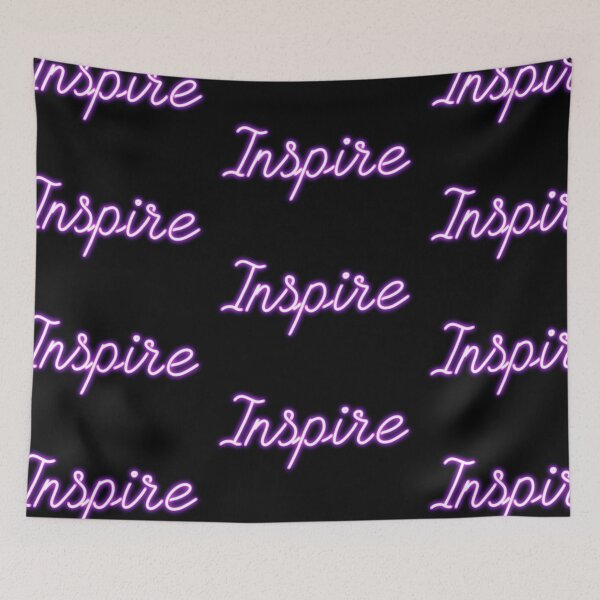Item preview, Inspire Neon Sign designed and sold by thesnowwhyte.