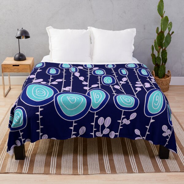 Item preview, Powder Blue Roses Pattern designed and sold by Hic21.
