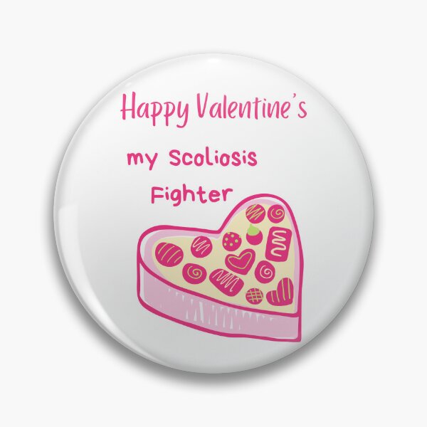 Artikelvorschau, Happy Valentine's My Skoliosis Fighter entworfen und verkauft von hopescoliosis.