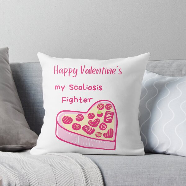 Item preview, Happy Valentine's My Scoliosis Fighter designed and sold by hopescoliosis.