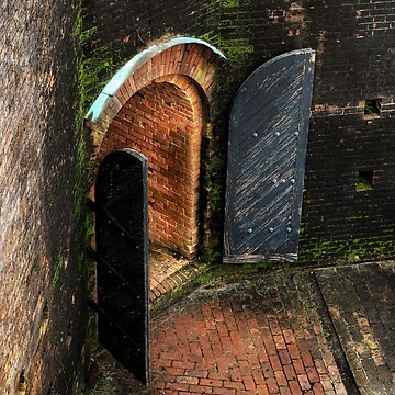 Artwork thumbnail, The Open Doors - Fort Morgan, Alabama by Kathy Weaver