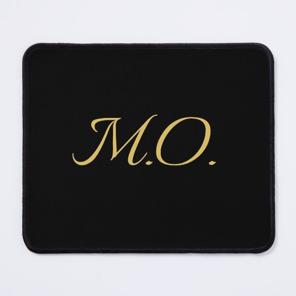 Item preview, MO Initials | Gold Lettering | Personalised Gifts designed and sold by Avo And Sriracha.