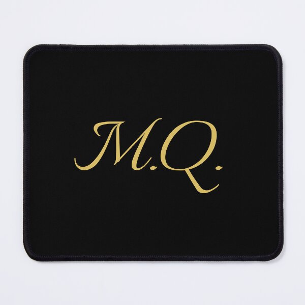 Item preview, MQ Initials | Gold Lettering | Personalised Gifts designed and sold by Avo And Sriracha.