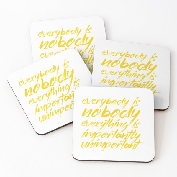 Item preview, Everybody is nobody   designed and sold by AioPaoAvery.