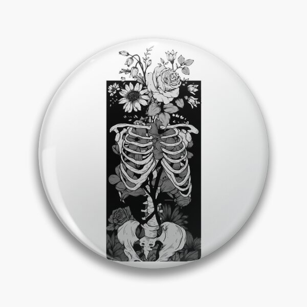 Item preview, Gothic Flower And Bones 14   designed and sold by AioPaoAvery.