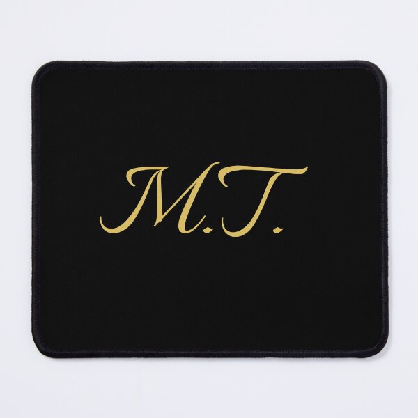 Item preview, MT Initials | Gold Lettering | Personalised Gifts designed and sold by Avo And Sriracha.
