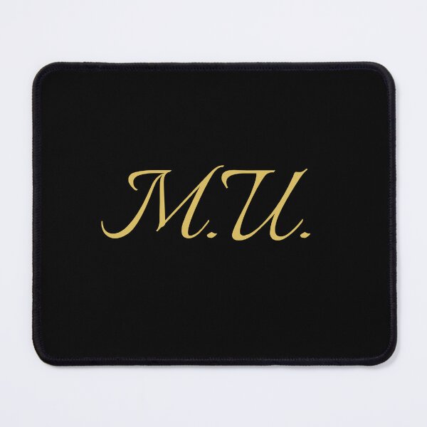 Item preview, MU Initials | Gold Lettering | Personalised Gifts designed and sold by Avo And Sriracha.