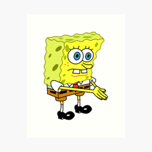 Spongebob Dank Face Meme Funny Sponge Bob Square Pants 