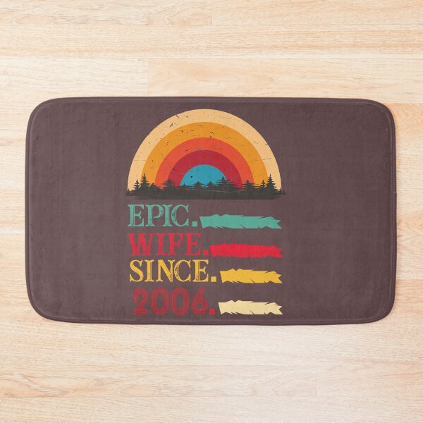 Item preview, epic wife since 2006, 15th wedding anniversary, Epic Wife Since 2006 t-shirt, Custom T-shirt,2nd,3rd,4th,5th,6th,7th,8th,9th,10th,20th,30th,40th,50th,60th designed and sold by SimoSaladain.