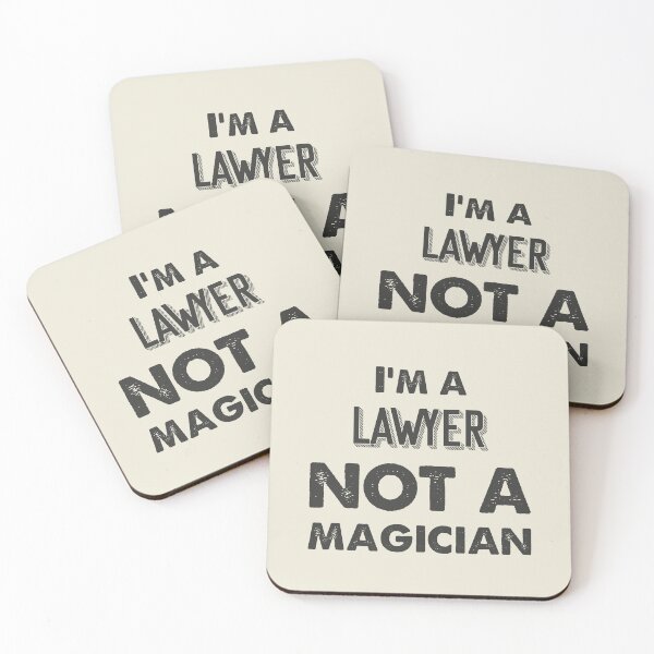 Item preview, I'm a lawyer not a magician - Funny lawyer quote gift idea For Men and Women designed and sold by Mmmm3344.