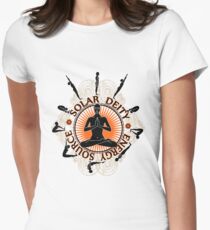 Surya Namaskar Women's Fitted T-Shirt