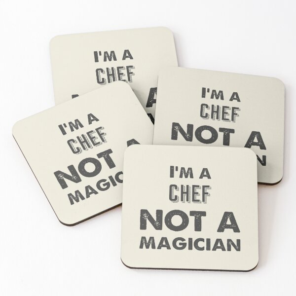 Item preview, I'm a chef not a magician - Funny chef quote gift idea For Men and Women designed and sold by Mmmm3344.