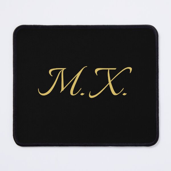 Item preview, MX Initials | Gold Lettering | Personalised Gifts designed and sold by Avo And Sriracha.