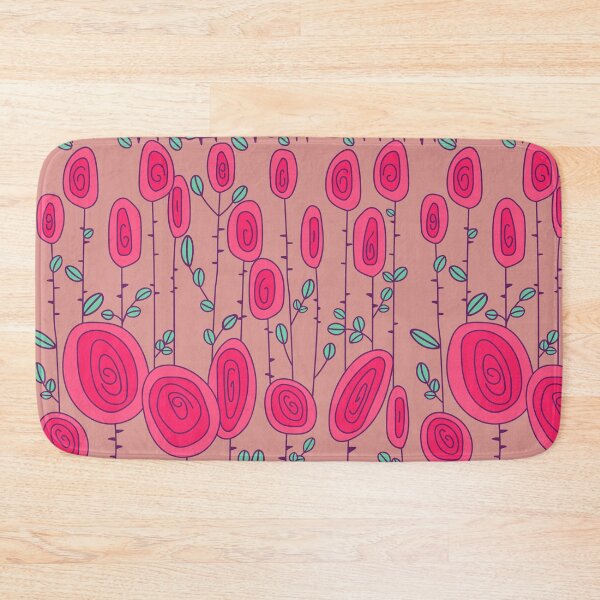 Item preview, Carnation Pink Rose Field designed and sold by Hic21.