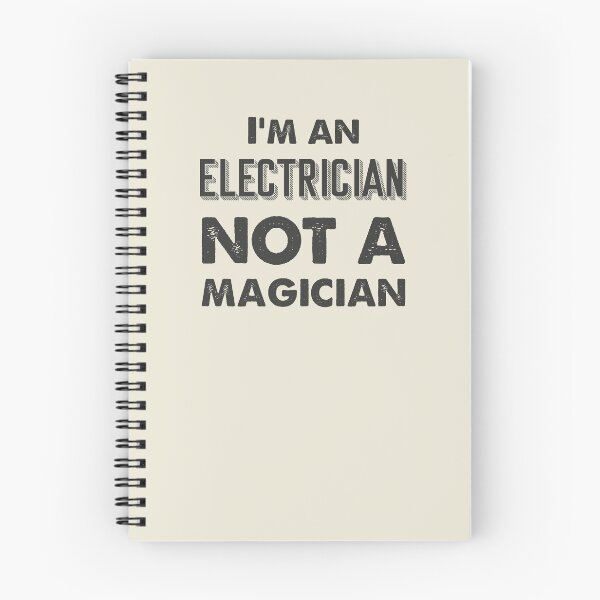 Item preview, I'm an electrician not a magician - Funny electrician quote gift idea For Men and Women designed and sold by Mmmm3344.