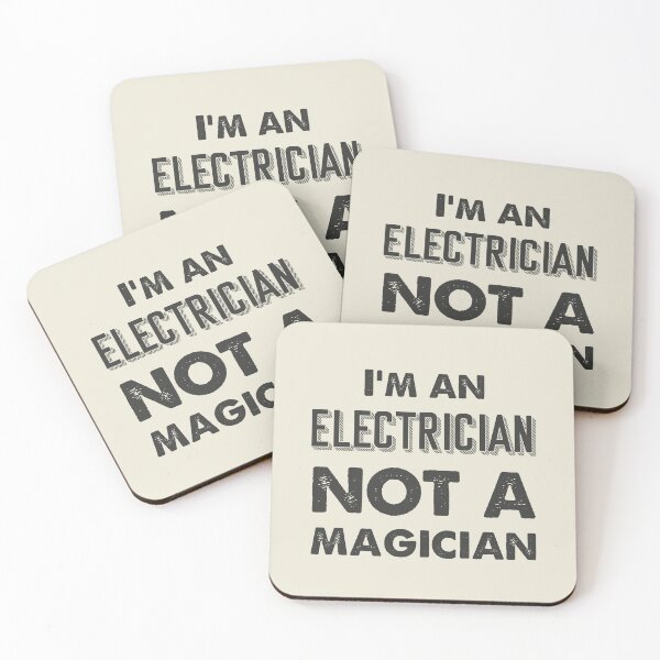 Item preview, I'm an electrician not a magician - Funny electrician quote gift idea For Men and Women designed and sold by Mmmm3344.