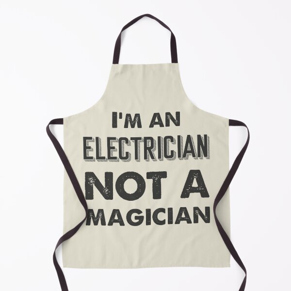 Item preview, I'm an electrician not a magician - Funny electrician quote gift idea For Men and Women designed and sold by Mmmm3344.