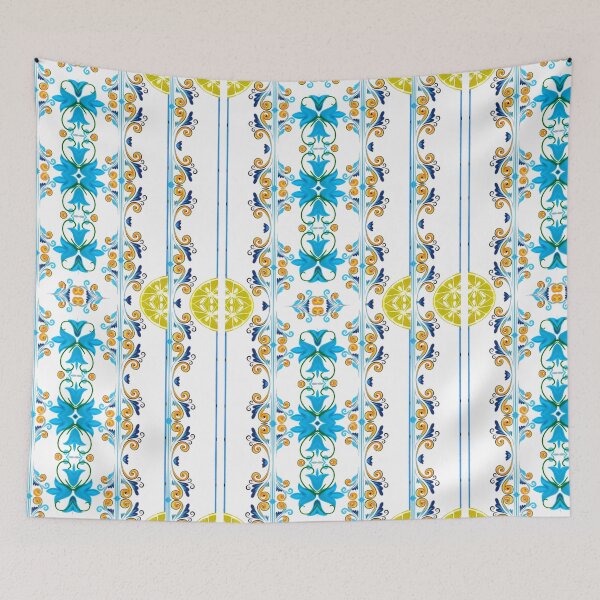 Item preview, Italian,Sicilian art,majolica,tiles, designed and sold by MariaMarinova.