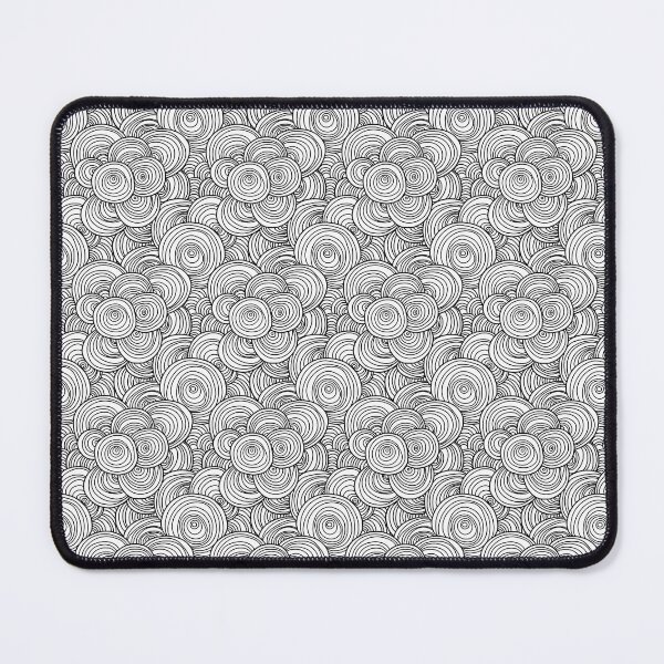 Item preview, Abstract black and white spiral pattern designed and sold by Meg Parkes.