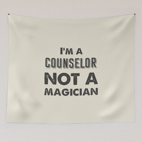 Item preview, I'm a Counselor not a magician - Funny Counselor quote gift idea For Men and Women designed and sold by Mmmm3344.