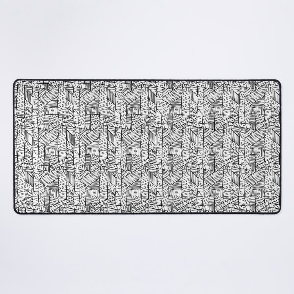 Item preview, Abstract black and white ladder pattern designed and sold by Meg Parkes.