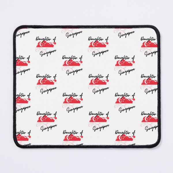 Item preview, Daughter of singapore Map Flag designed and sold by NovawayDirect.