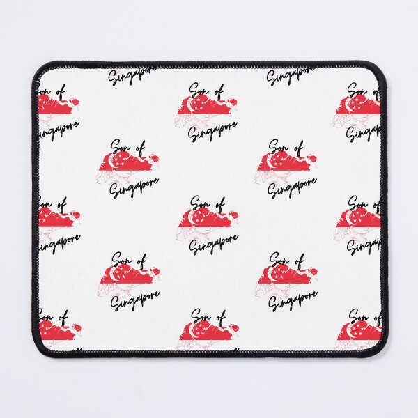 Item preview, Son of singapore Map Flag designed and sold by NovawayDirect.
