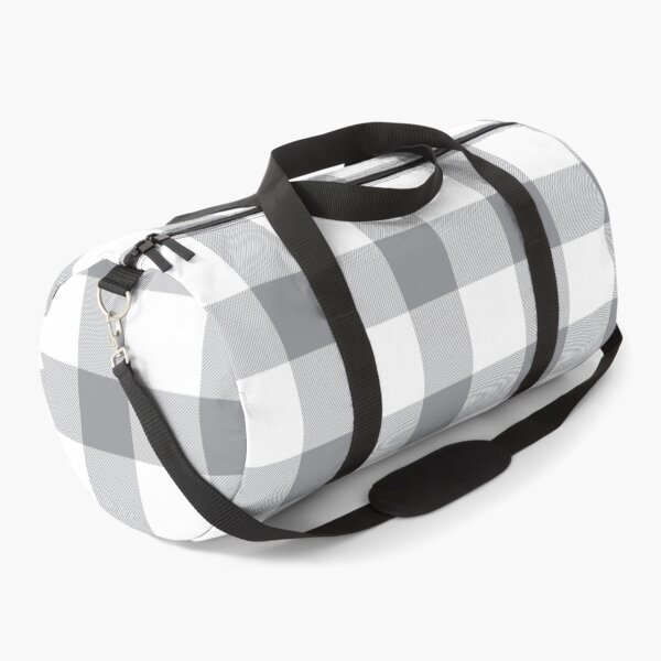 Item preview, Check plaid pattern in gray white color. Classic tartan pattern. designed and sold by SolarDesign.