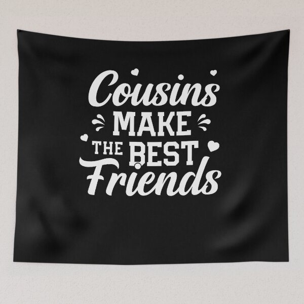 Artikelvorschau, Cousins machen die besten Freunde, Big Cousin Little Cousin Shirts, Geschenk für neuen Cousin, Cousin-Crew-Shirts, passendes Cousin-Shirt entworfen und verkauft von aymob.