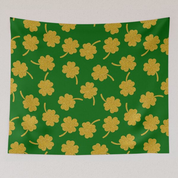 Item preview, St Patricks Day Irish Saint Clover Pattern designed and sold by PY Tees.