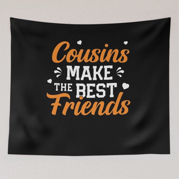 Artikelvorschau, Cousins machen die besten Freunde, Big Cousin Little Cousin Shirts, Geschenk für neuen Cousin, Cousin-Crew-Shirts, passendes Cousin-Shirt entworfen und verkauft von aymob.