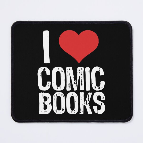 Item preview, I Love Comic Books designed and sold by The "I Love Everything" Shop.