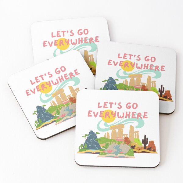 Item preview, Let's Go Everywhere designed and sold by Farra Rania.